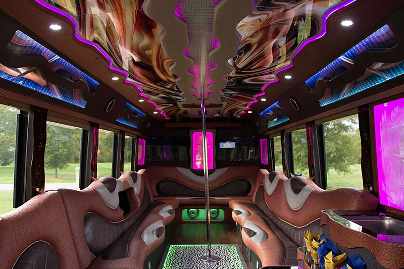 Party buses rental